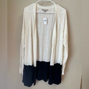 NWT Banana Republic long cardigan L